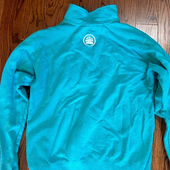 Muskoka Bear wear half zip sweatshirt size small - Picture 4 of 5